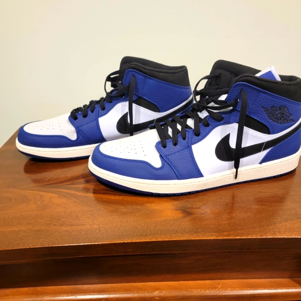 Nike Air Jordan 1 Mid SE Deep Royal Blue 852542-400 16
